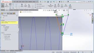 How to make threads in SOLIDWORKS [upl. by Bubalo618]