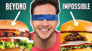 Doctor Reviews Meatless Burgers  Impossible Beyond amp More [upl. by Arahk]