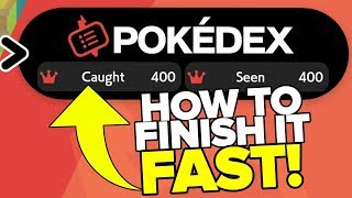 How to COMPLETE The Pokédex In Pokemon Sword amp Shield FAST [upl. by Slen17]