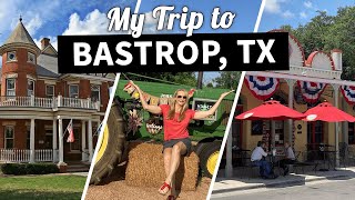 Trip to Bastrop Texas Lake Bastrop Bastrop State Park Shopping amp Food Stops [upl. by Erialc]