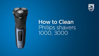 How to clean Philips Shaver S1000 amp S3000 [upl. by Worsham102]