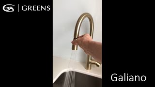 Greens Galiano PullDown Sink Mixer [upl. by Island]