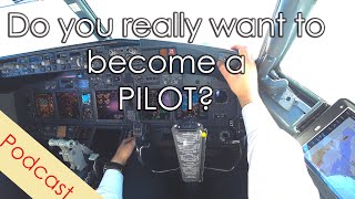 Want to become a PILOT Watch it Pros and Cons of Pilot Job by Captain Cockpit Podcast HD [upl. by Nerral487]