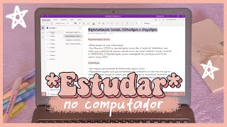 3 programas GRATUITOS para estudar pelo computadornotebook 💻✨ [upl. by Aeneus800]