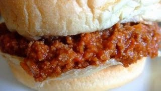 Homemade Sloppy Joes [upl. by Ahto]