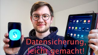 So sicherst du die Daten von deinem Samsung Gerät  Smart Switch Tutorial  Kostenlos [upl. by Anivlem]