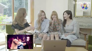 ENGSUB BLACKPINK React to BOOMBAYAH MV after 2 Years Debut [upl. by Amoeji]