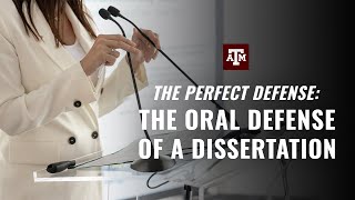 The Perfect Defense The Oral Defense of a Dissertation [upl. by Fancy]