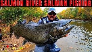 Salmon Fishing New Yorks World Famous Salmon River [upl. by Rockwell]