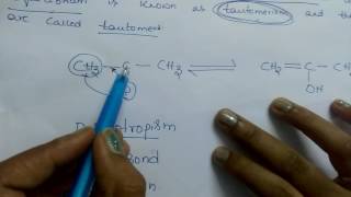 Tautomerism structural isomerism [upl. by Yrellav]