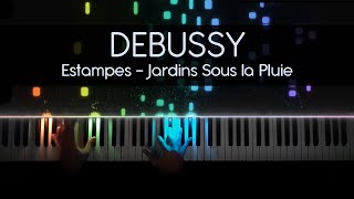 Debussy  Jardins Sous la Pluie  Piano [upl. by Ylas]