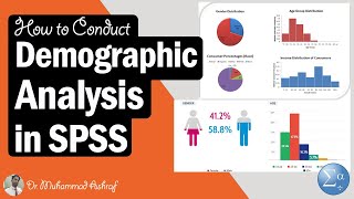 9 How to Do Demographic Analysis in SPSS  SPSS for Beginners [upl. by Debarath659]