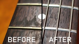 How to DEEP CLEAN your Fretboard  Full Tutorial [upl. by Wettam514]