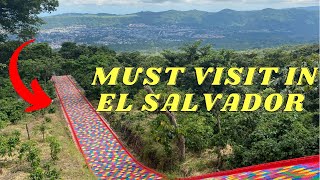 EL SALVADOR RESTAURANTS WITH A VIEW 🇸🇻 [upl. by Amikay]