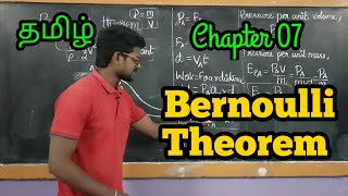 BernoulliTheoremPhysics 11TamilMurugaMP [upl. by Retrop]