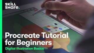 Procreate Tutorial  Digital Illustration Basics [upl. by Lenni244]