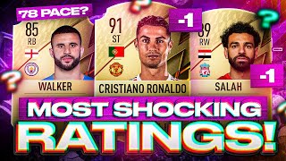 FIFA 22 Most Shocking Player Ratings [upl. by Namsaj]