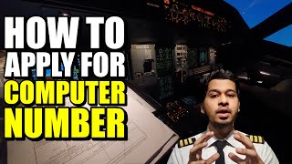 How to Apply for a Computer Number for DGCA CPLPPL Exams  Detailed Explanation [upl. by Copland899]