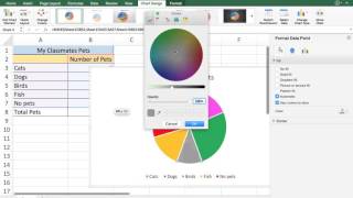 Changing Chart Colors  Excel [upl. by Artus]