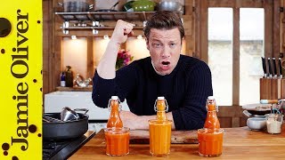 How to make Chilli Sauce  Jamie Oliver [upl. by Borchers]