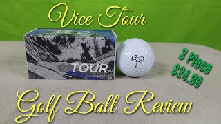 Vice Tour Golf Ball Review [upl. by Ymer]