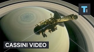 NASA released its first incredible video of our closest look at Saturn yet [upl. by Brackett688]