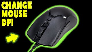 How To change Razer Mouse DPI  Synapse Tutorial [upl. by Costello656]