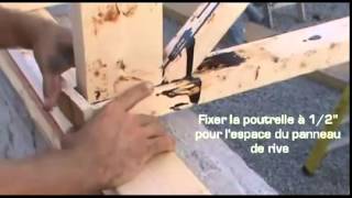 Installation de la poutre et des poutrelles de plancher [upl. by Buckley]