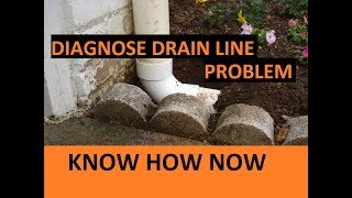 Clean Out Partially Clogged Downspout Drain Line [upl. by Diella]