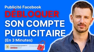 Pubs Facebook  Débloquer son compte publicitaire en 3 minutes 2023 [upl. by Sharai]