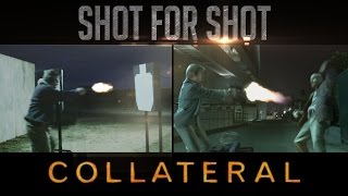 SHOT FOR SHOT quotCollateralquot Alleyway Gunfight Breakdown [upl. by Aketal901]