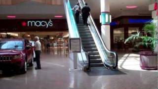 Holyoke MA Schindler Mall Escalators Macys  Holyoke Mall at Ingleside [upl. by Yllim524]