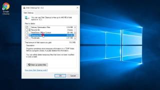 Remove Unnecessary Files With Windows Disk Cleanup [upl. by Nosimaj897]