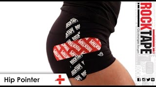 RockTape  Kinesiology Tape Instruction  Hip Pointer [upl. by Hamlin]