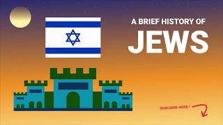 History of Jews in 5 Minutes  Animation [upl. by Atsejam]