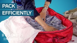 How To Pack Your Suitcase More Efficiently [upl. by Odo245]