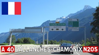 France A40N205 Sallanches  ChamonixMont Blanc [upl. by Greggory347]