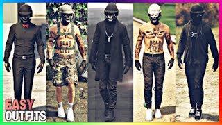 Top 5 Best Easy To Make Male Tryhard Outfits 10 GTA Online [upl. by Caine]