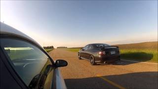 Cammed GTO vs Supercharged Mustang [upl. by Kaila]