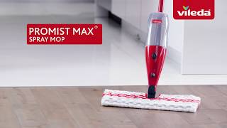 How to use the Vileda ProMist MAX Spray Mop for fast amp easy floor cleaning [upl. by Zarger719]