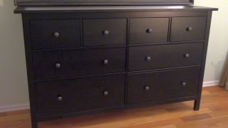 How to assemble an IKEA Dresser part 1 of 3 [upl. by Naryt155]