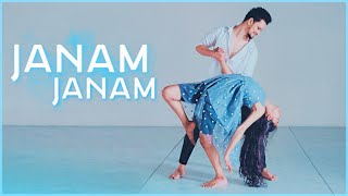 Janam Janam  Contemporary Dance  Shreya Gupta  Uttam Singh Choreography [upl. by Siari547]