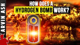 Nuclear Bomb How it Works in detail Atomic vs Hydrogen bomb Hbomb [upl. by Torbert]