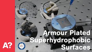 Damage resistant superhydrophobic surfaces [upl. by Lu]