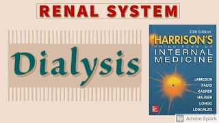 DIALYSIS  Types  Indications  Procedure  Complications  Harrison [upl. by Sibby]