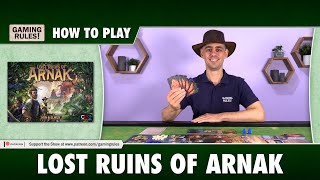 Lost Ruins of Arnak How to Play [upl. by Rentschler885]