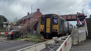 Crediton Level Crossing Devon [upl. by Mavis]