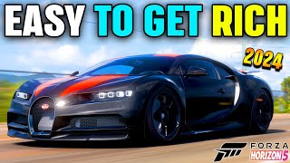 ITS SO EASY TO GET RICH IN FORZA HORIZON 5 LEGIT AND HERES HOW  2024 UPDATED [upl. by Eioj]