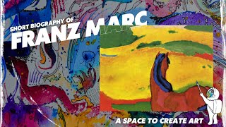 Biography of Franz Marc for Kids [upl. by Gusta615]