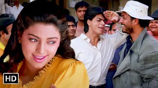 लवेरिया हुआ  Laveria Hua  Raju Ban Gaya Gentleman1992  Shahrukh Khan Juhi Chawla Nana Patekar [upl. by Sllew833]